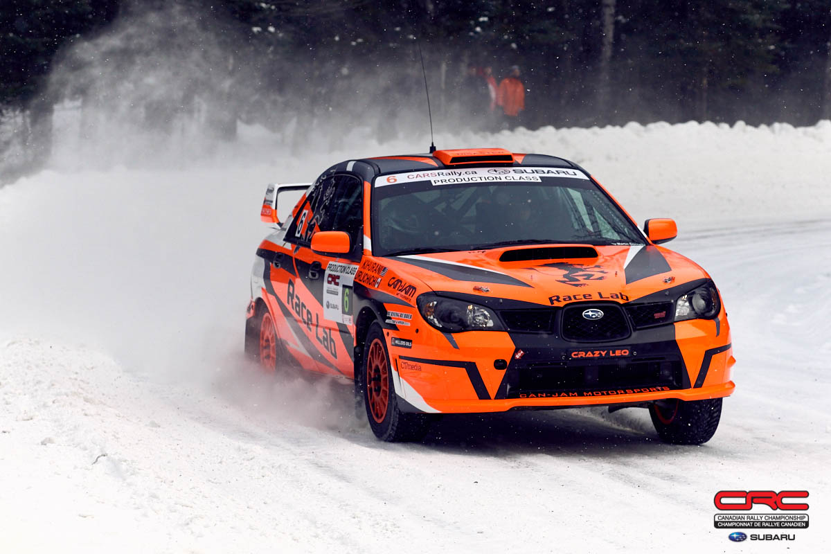 Crazy” Leo Urlichich wins Rallye Perce Neige | Canadian Rally