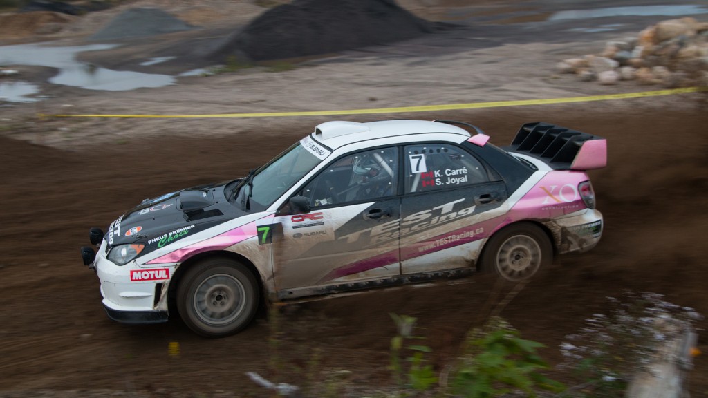 TEST Racing steps to the front | Canadian Rally Championship