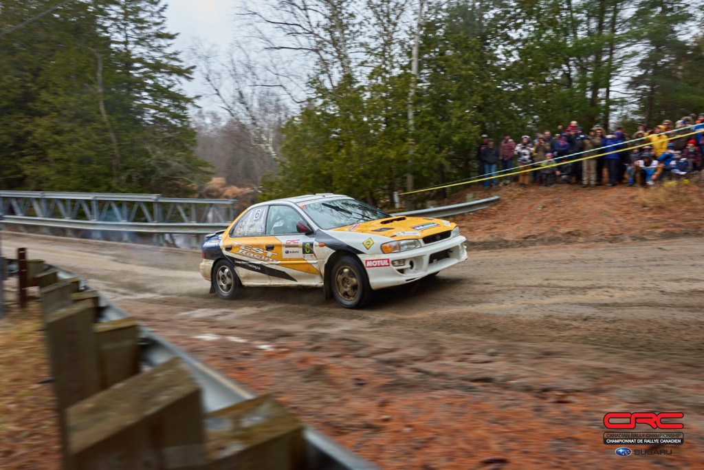 TEST Racing steps to the front | Canadian Rally Championship